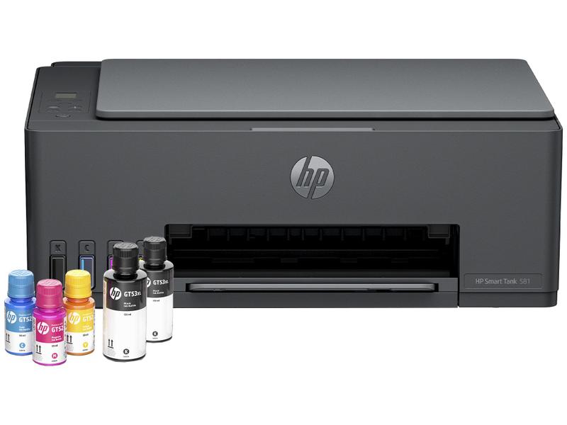 Impressora Multifuncional HP Smart Tank 581 Wi-Fi - Tanque de Tinta Colorida USB Impressora Multifuncional HP Smart Tank 581 Wi-Fi - Tanque de Tinta Colorida USB