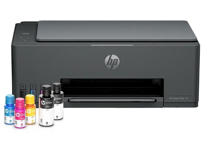 Impressora Multifuncional HP Smart Tank 581 Wi-Fi - Tanque de Tinta Colorida USB Impressora Multifuncional HP Smart Tank 581 Wi-Fi - Tanque de Tinta Colorida USB