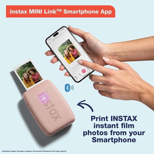 Imagem de Impressora para smartphone Fujifilm Instax Mini Link 3 rosa