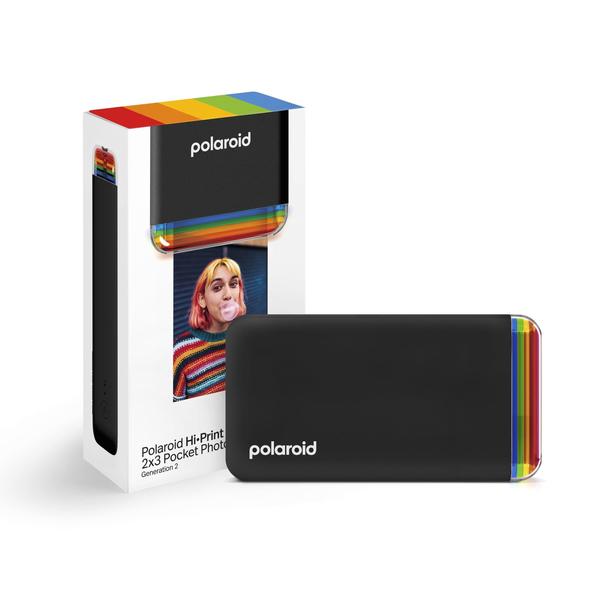 Imagem de Impressora Polaroid Hi-Print Bluetooth de 2ª geração 2x3" preta