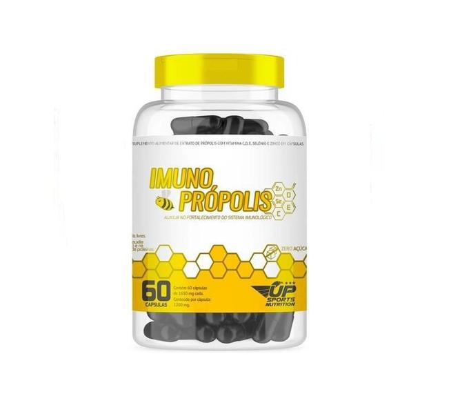 Imagem de Imuni Própolis 1650Mg - Vitamina C, D, Zinco - 60 Cápsulas