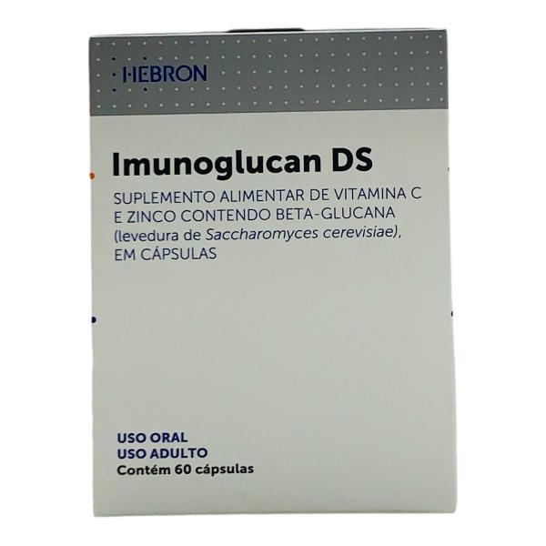 Imagem de Imunoglucan DS Vitamina C Zinco e Beta Glucana 60 Cápsulas