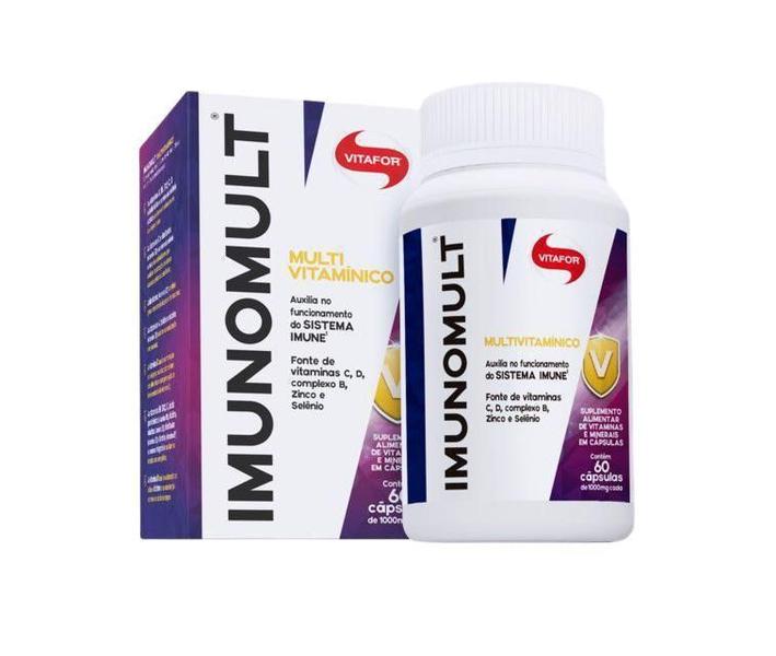 Imagem de Imunomult (Multivitamínico) (1000Mg) 60 Cápsulas - Vitafor