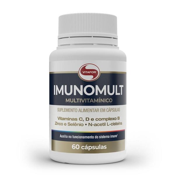 Imagem de Imunomult Multivitamínico Vitafor 60 Cápsulas