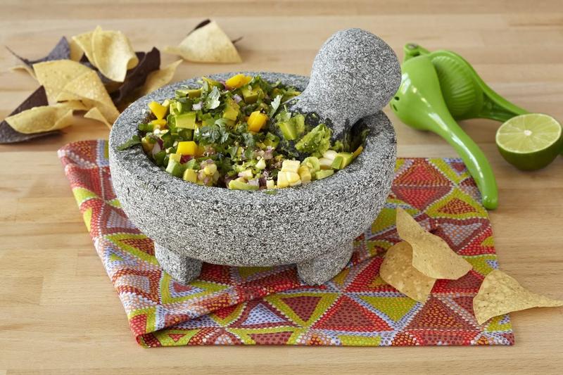 Imagem de IMUSA USA Granito Molcajete Spice Grinder 6-Inch, Cinza