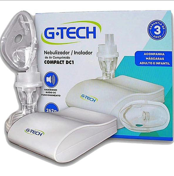 Imagem de Inalador E Nebulizador Compact DC1 - G-Tech