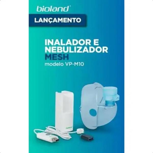 Imagem de Inalador E Nebulizador De Rede Vibratoria Modelo VP-M10 - Bioland