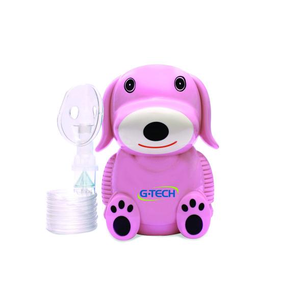 Imagem de Inalador e Nebulizador G-Tech Nebdog Rosa