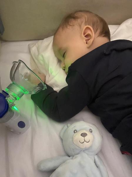 Imagem de Inalador Nebulizador Baby Recarregável Medicate Lilás