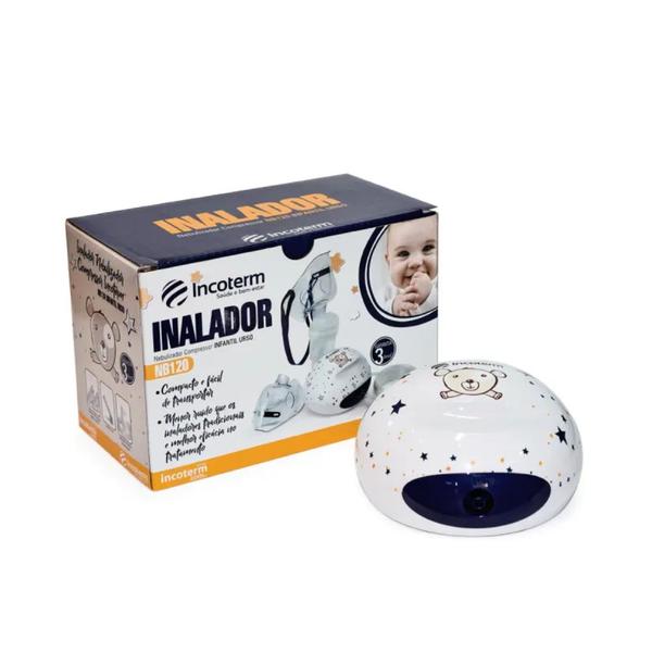 Imagem de Inalador Nebulizador Compressor NB 120 Urso - Incoterm