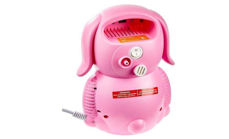 Imagem de Inalador Nebulizador G-Tech Nebdog Rosa Bivolt