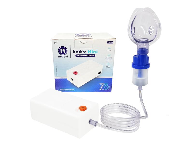 Imagem de Inalador Nebulizador Nevoni Inalex Mini 12012