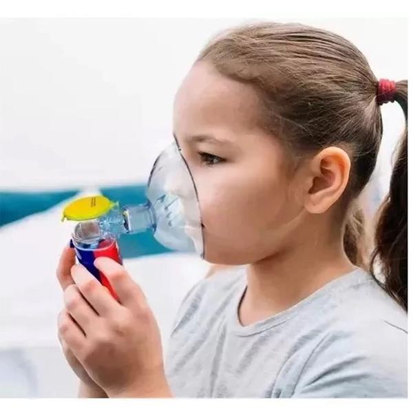 Imagem de Inalador Nebulizador Portátil Air Mesh Kids Vermelho Medicate