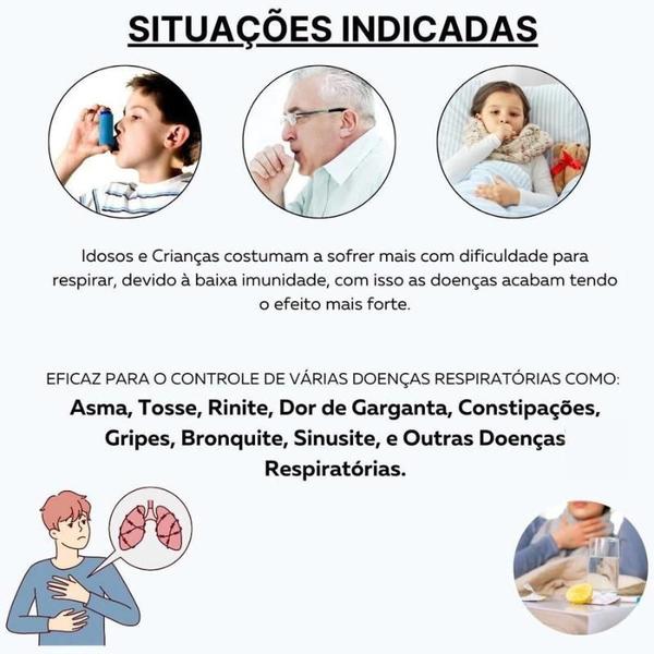 Imagem de Inalador Nebulizador Portátil Recarregável Adulto Infantil