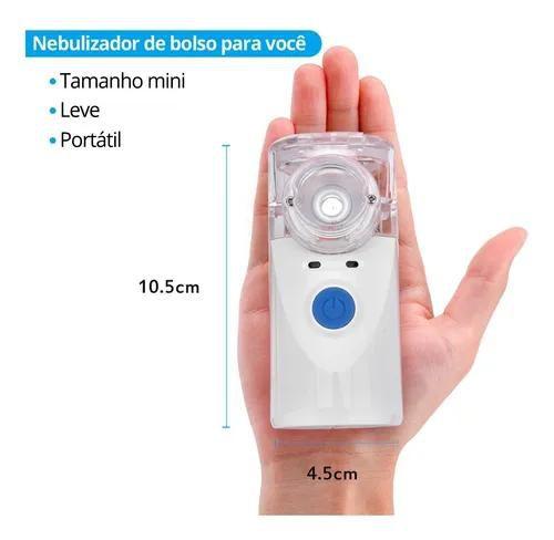 Imagem de Inalador Nebulizador Portátil usb ou sem fio.