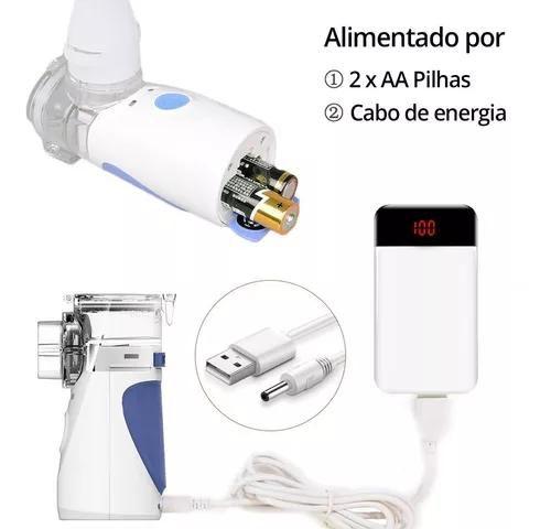 Imagem de Inalador Nebulizador Portátil usb ou sem fio.