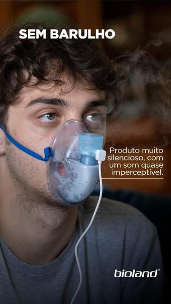 Imagem de Inalador Nebulizador Sem Fio Recarregavel Usb