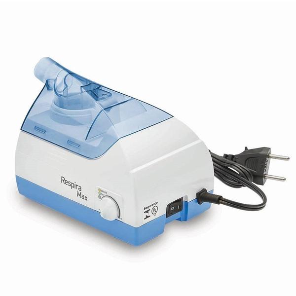 Imagem de Inalador Ultrasônico Omron Respiramax NE-U702 Azul e Branco Bivolt 