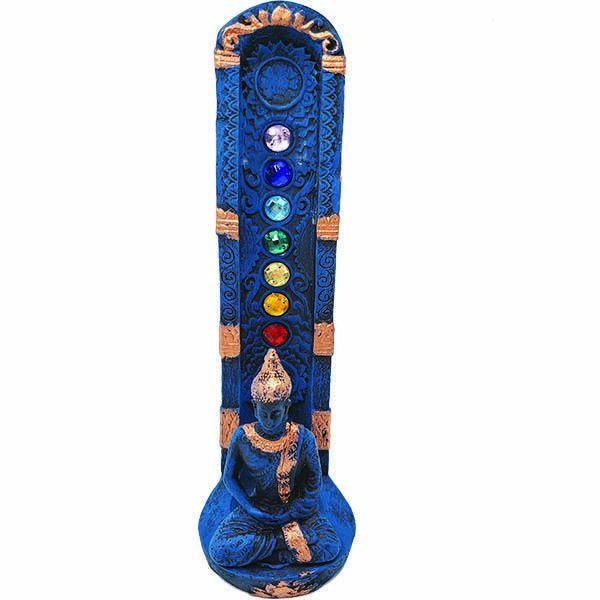 Incensário 7 Chakras Buda Pedras 13522 - Mana Om By Sss Imagem de Incensário 7 Chakras Buda Pedras 13522