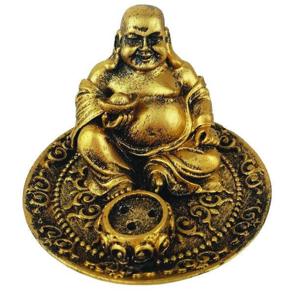Incensário Buda Chinês Pratinho Para 3 Incensos 13099 - Mana Om Imagem de Incensário Buda Chinês Pratinho Para 3 Incensos 13099