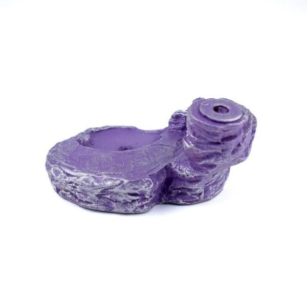 Imagem de Incensario Cascata Baixa 4,5 Cm Universal Roxo Resina