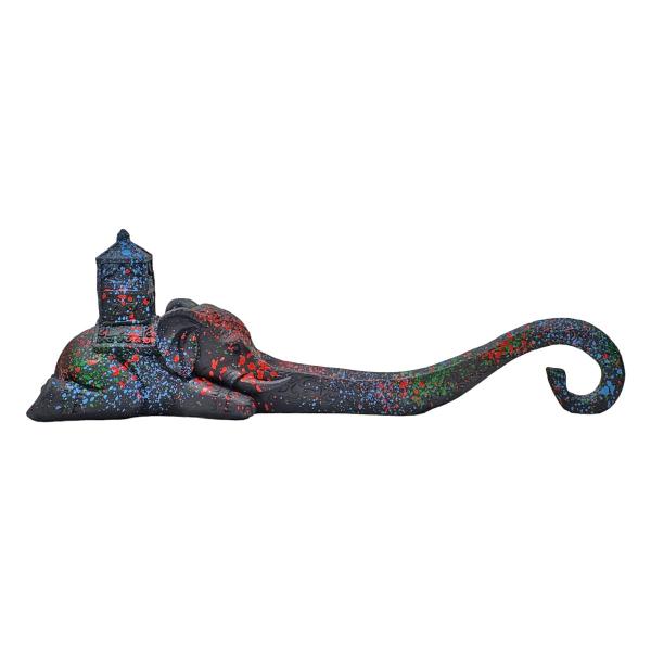 Incensário Elefante Indiano da Riqueza e Sorte + 7 Incensos - M3 Decoração Imagem de Incensário Elefante Indiano da Riqueza e Sorte + 7 Incensos