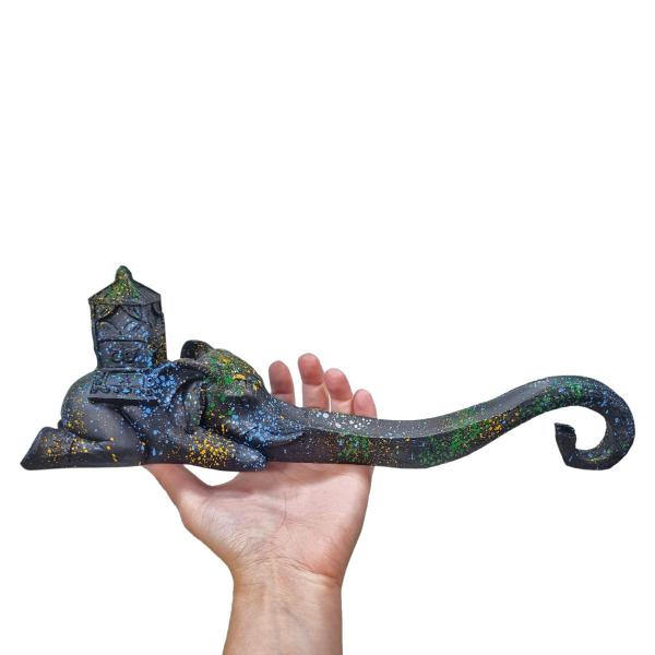 Incensário Elefante Indiano da Riqueza e Sorte + 7 Incensos - M3 Decoração Imagem de Incensário Elefante Indiano da Riqueza e Sorte + 7 Incensos