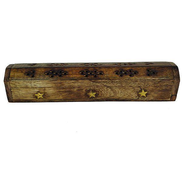 Incensário Madeira Box Grande 700 - Mana Om Imagem de Incensário Madeira Box Grande 700