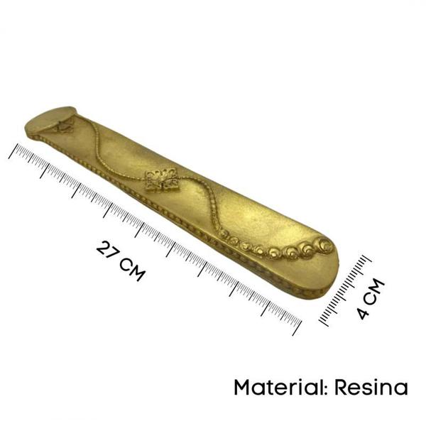 Imagem de Incensário Régua 27 cm Universal em Resina - Selecione a Cor
