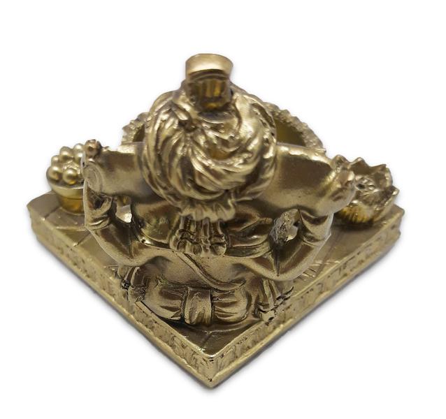 Imagem de Incensário Vareta Ganesha Com Porta Velas Cobre