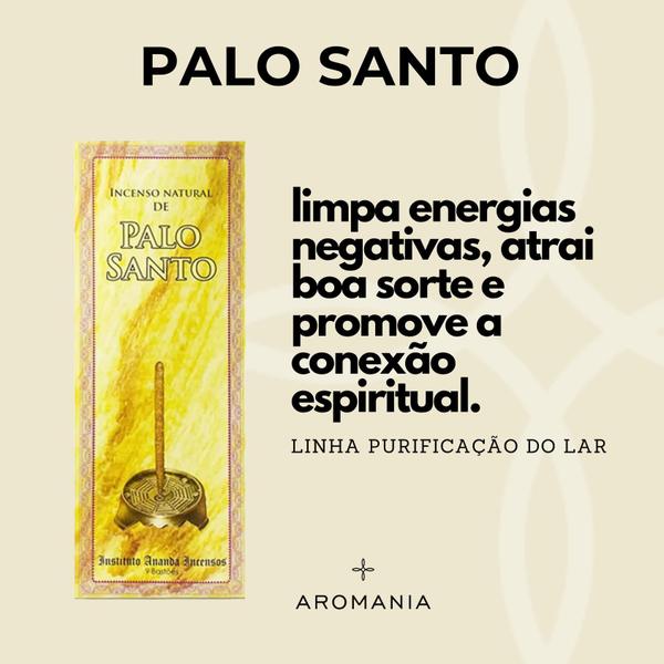 Imagem de  Incenso Ananda Artesanal Aromaterapia Linha Purificação do Lar - Palo Santo