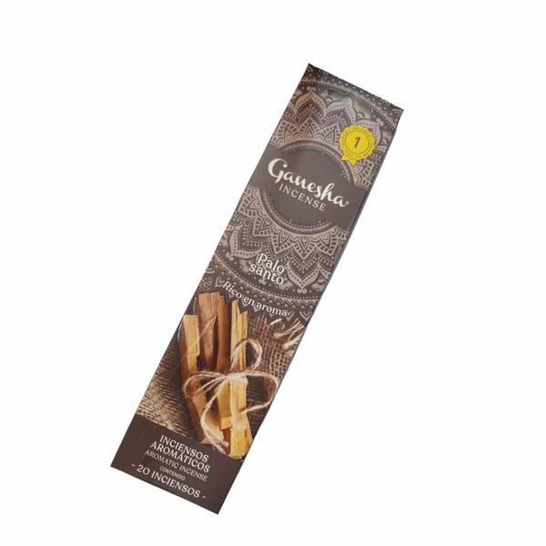 Incenso aromatico mexicano palitos - palo santo - GANESHA Imagem de Incenso aromatico mexicano palitos - palo santo