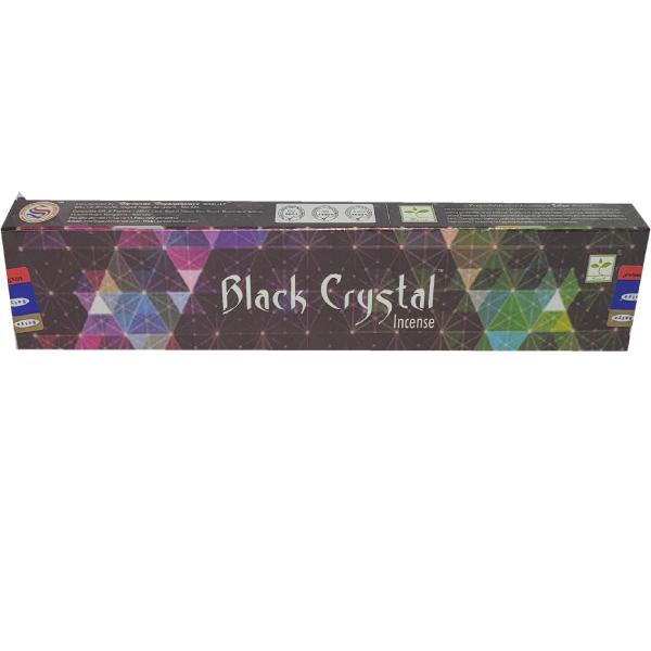 Imagem de Incenso Black Crystal De Massala Satya