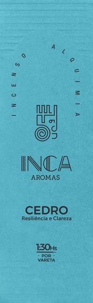 Imagem de Incenso Cedro com 4 Varetas -  Inca Aromas