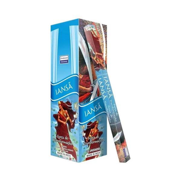 Incenso darshan cx c/ 8 varetas vários aromas Imagem de Incenso darshan cx c/ 8 varetas vários aromas