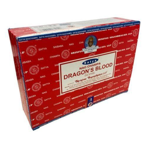 Imagem de Incenso Dragons Blood Satya - 25 Caixas - Bem-Estar