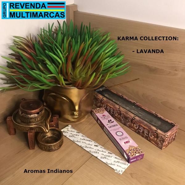 Incenso HD Massala Karma Collection Lavanda - Caixa 15Gr - Hari Darshan Imagem de Incenso HD Massala Karma Collection Lavanda - Caixa 15Gr