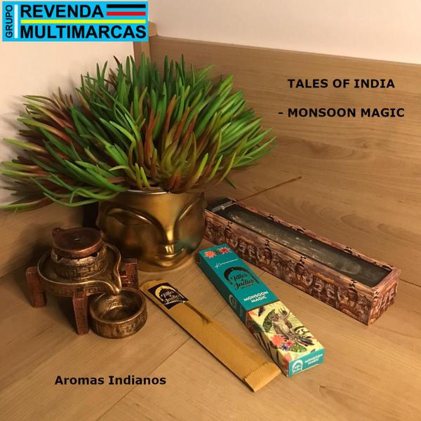 Imagem de Incenso HD Massala Tales of India Monsoon Magic - Caixa 15Gr