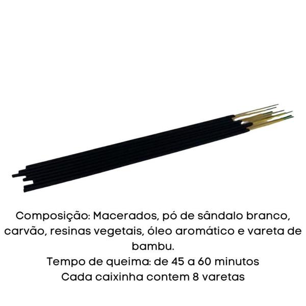 Imagem de Incenso Indiano Bic Mel Caixa com 8 Varetas