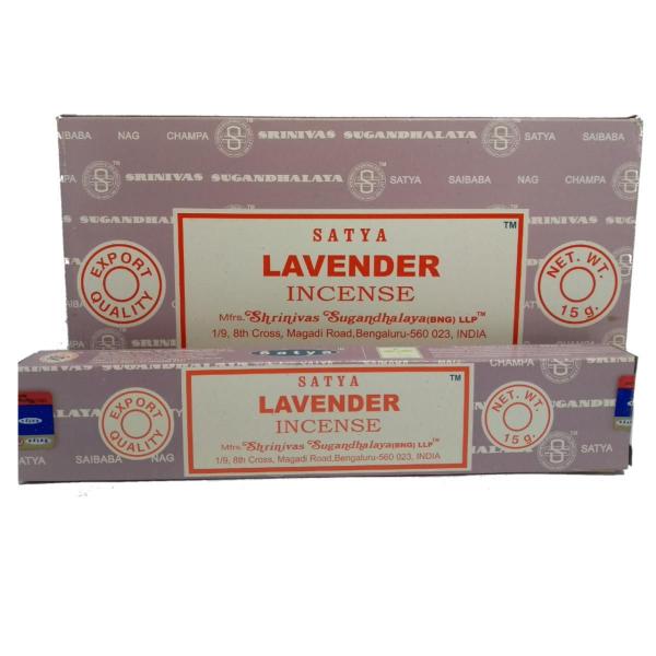 Imagem de Incenso Indiano De Massala Satya Lavender 15G