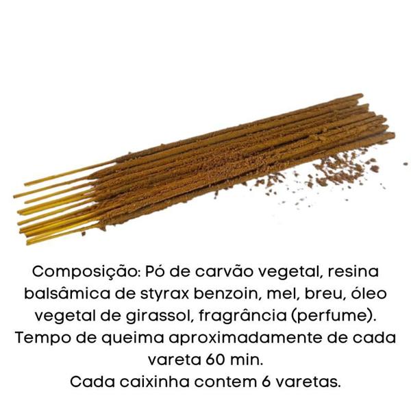 Imagem de Incenso Indiano Fragrant Myrrh Mirra Massala Satya Mini 7,5g