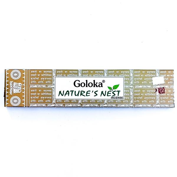 Imagem de Incenso Indiano Goloka Nature's Nest 15g