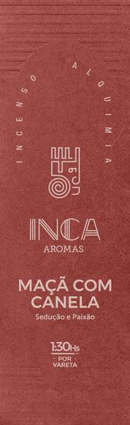 Imagem de Incenso Maça com Canela 4 Varetas -  Inca Aromas