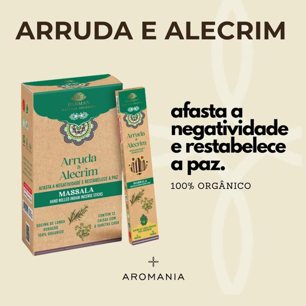 Imagem de  Incenso Massala Orgânico 100% Natural Longa Duração Parman Naturals - Escolha o Seu