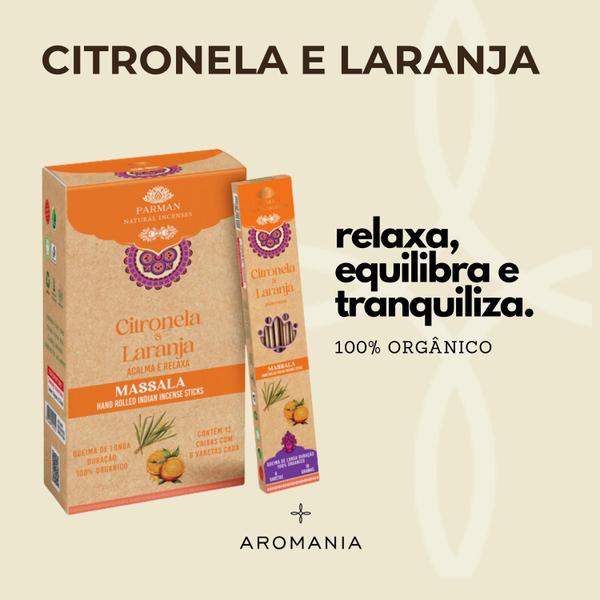 Imagem de  Incenso Massala Orgânico 100% Natural Longa Duração Parman Naturals - Escolha o Seu