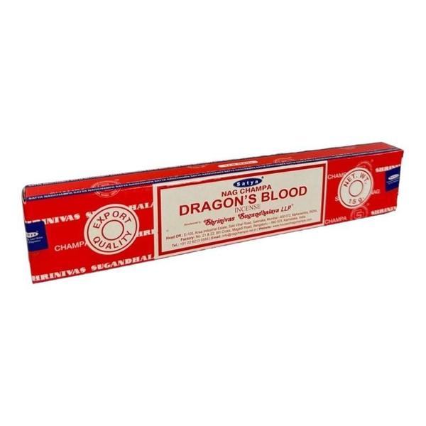 Imagem de Incenso Massala Sangue Dragons Blood Satya 12 Cxs Com 12