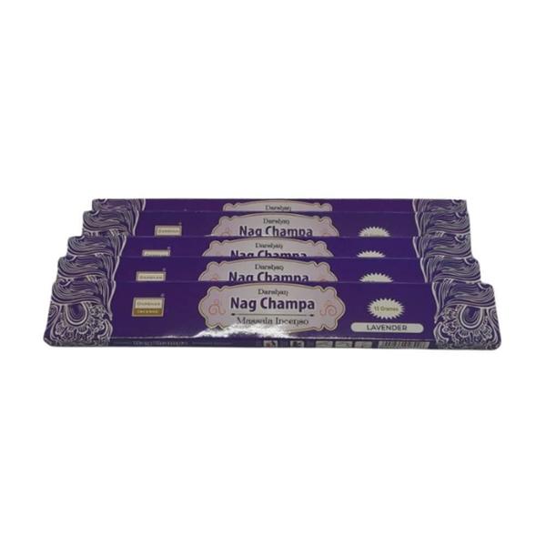 Incenso Natural Hari Darshan - Incenso De Lavanda 15G Imagem de Incenso Natural Hari Darshan - Incenso De Lavanda 15G