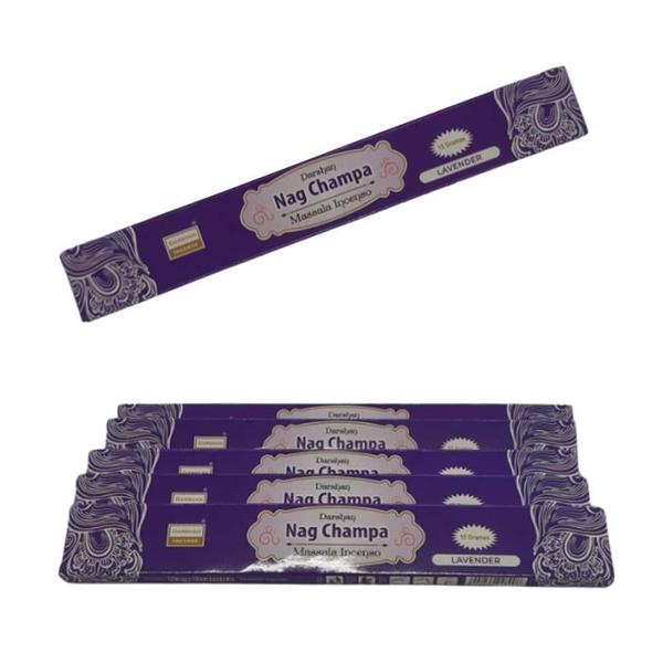 Incenso Natural Hari Darshan - Incenso De Lavanda 15G Imagem de Incenso Natural Hari Darshan - Incenso De Lavanda 15G