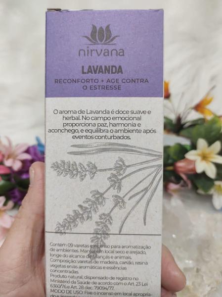 Imagem de Incenso Natural - Nirvana - Lavanda