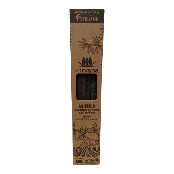 Imagem de Incenso Natural Nirvana Mirra Premium 12 Cxs Com 5 Varetas